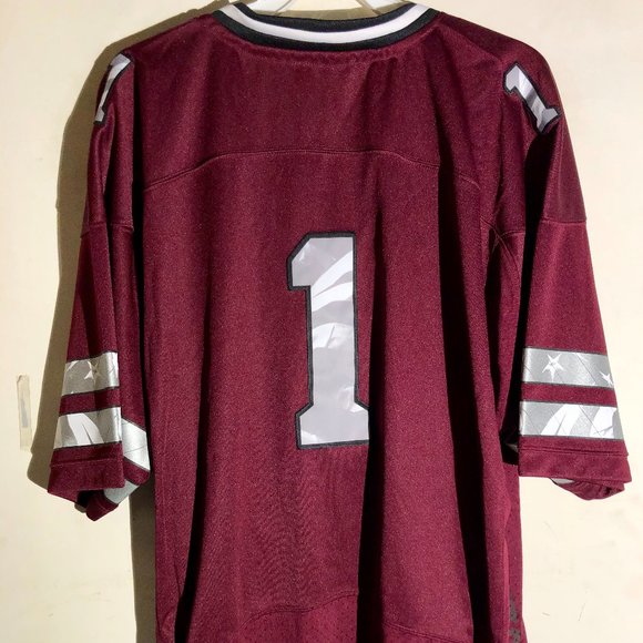 Adidas MISSISSIPPI STATE #1 Men's PREMIER JERSEY Sz S,M,L,XL,2XL New w tags $120 - Picture 2 of 4